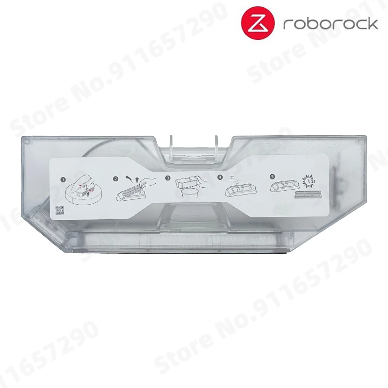 Original Roborock Q Revo Maxv Q Revo Pro P10 Pro Dust Box Spare Parts Vacuum Cleaner Dustbin Box with Filter Accessroies