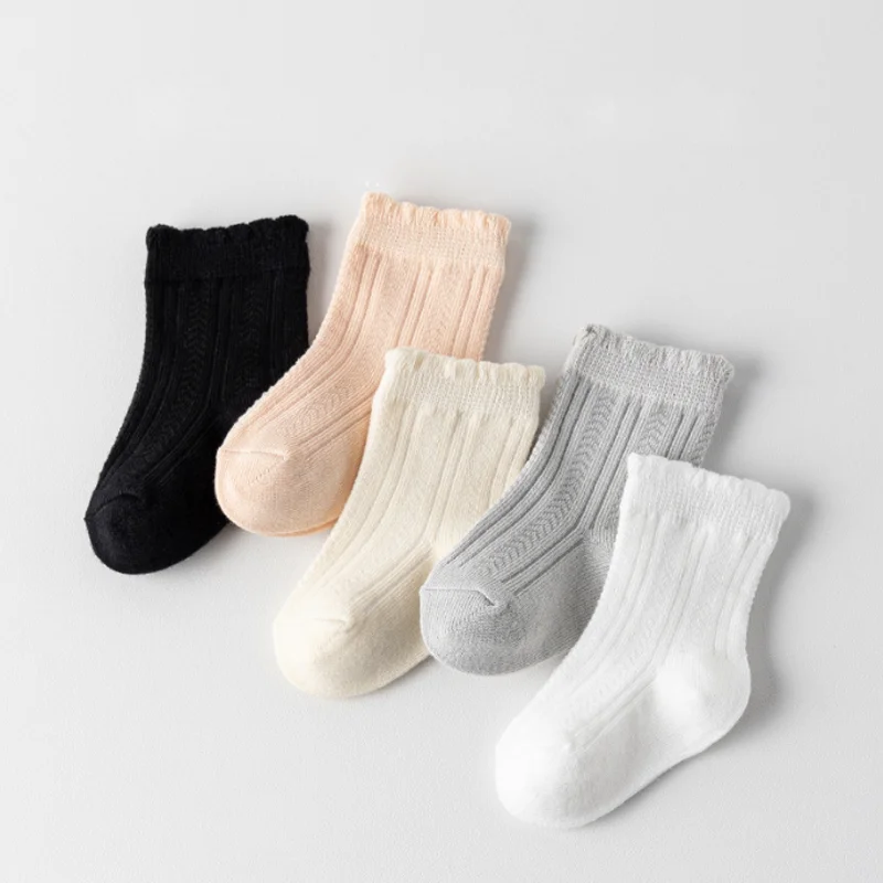 

3Pair/lot New Summer Thin Mesh Children's Baby Socks for Boys and Girls