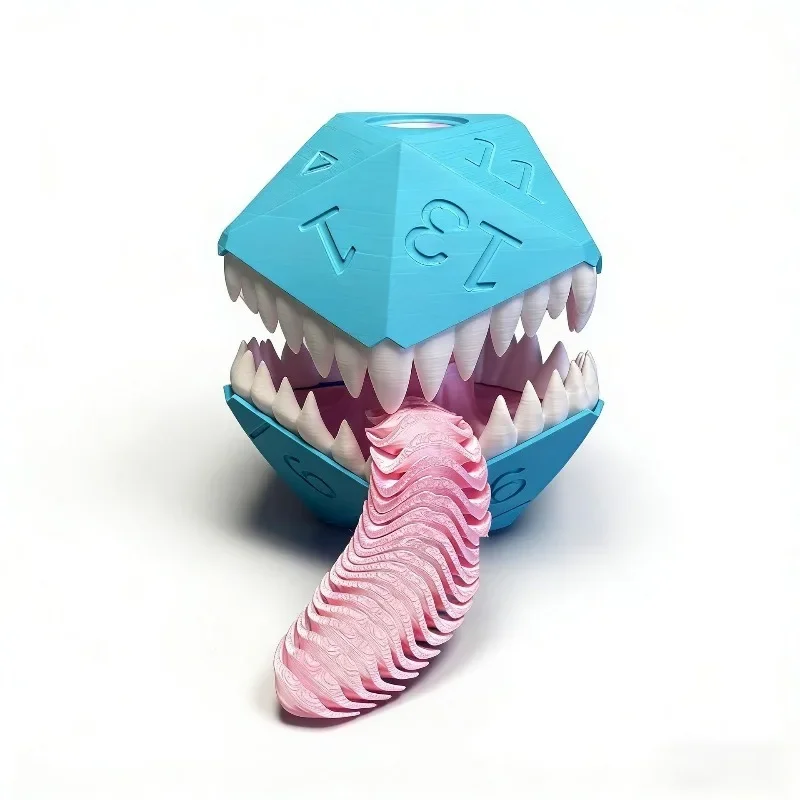 Dice Tower for Board Games, 3D Printed RPG Dice Tower with Two Sizes 9cm & 14cm, Creative Desktop Ornament, Home Decoration