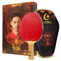 Raqueta de tenis de mesa LOKI Original serie Dragon raqueta de Ping Pong Paddle Bat profesional 6/7/8/9/10 estrellas para jugadores de todos los niveles