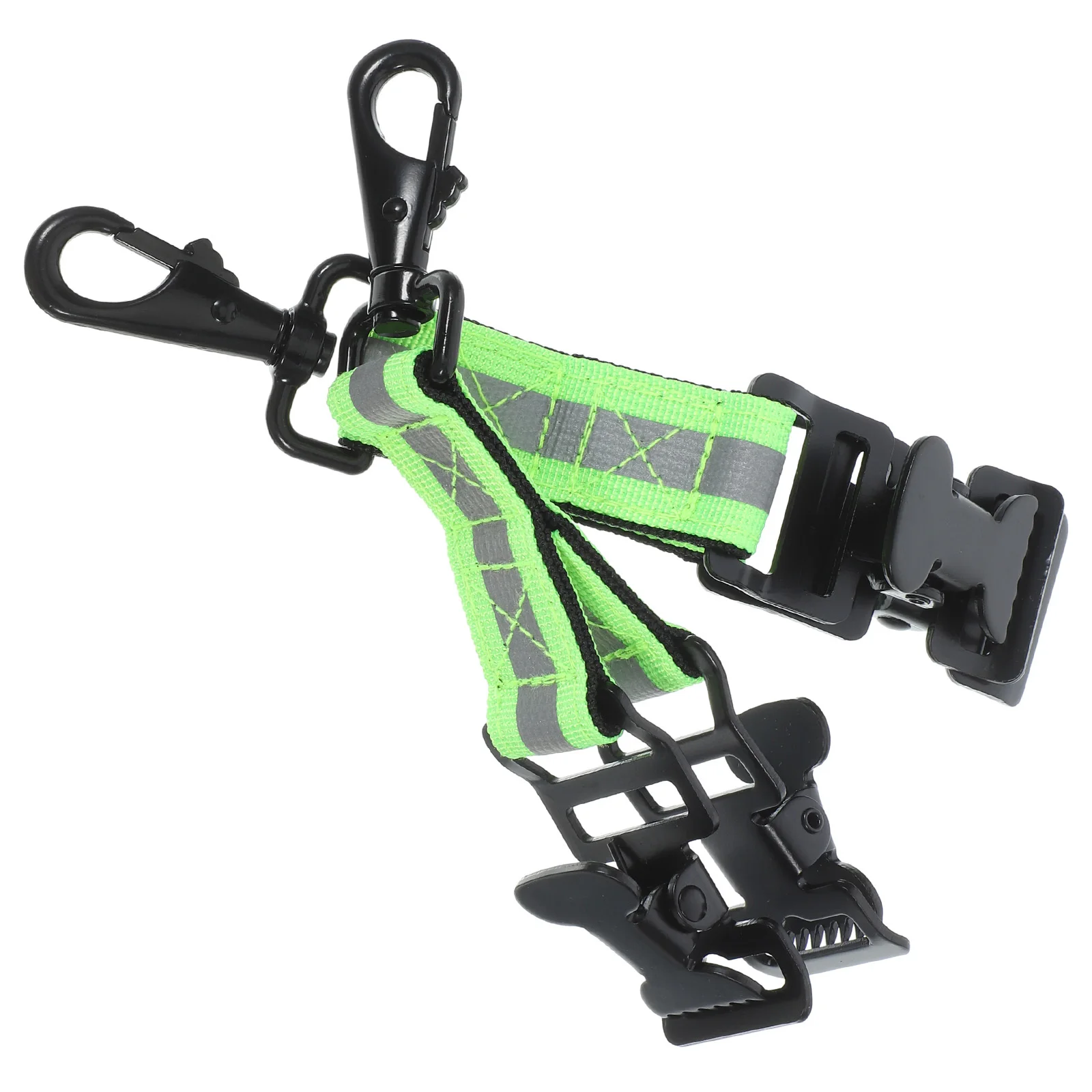 

2Pcs Firefighter Glove Fixing Straps Heavy Duty Nylon Holder Clips for Firefighting Maintenance Work