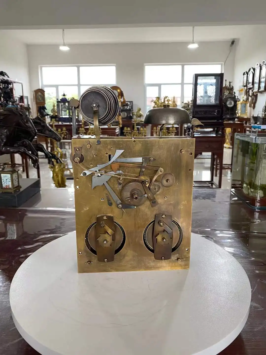 Brass Mechanical Clock Spare Parts for Repair or Replacement Clock Movement