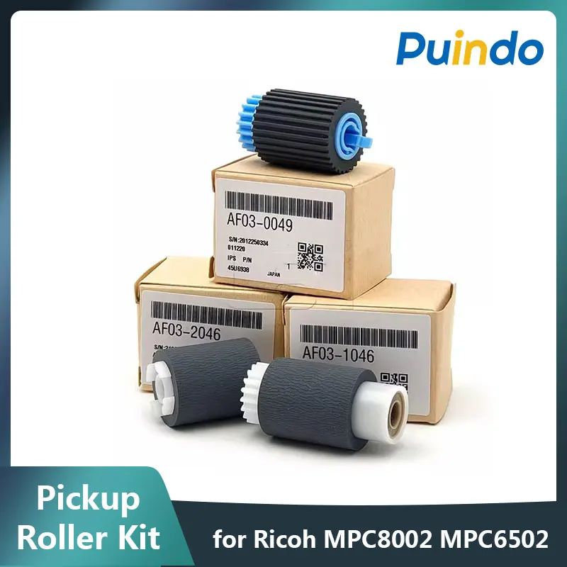 10 set AF030049 AF031046 AF032046 Bypass(Manual) Pickup Roller Kit for Ricoh MPC5100 5110 5200 5210 6502 8002