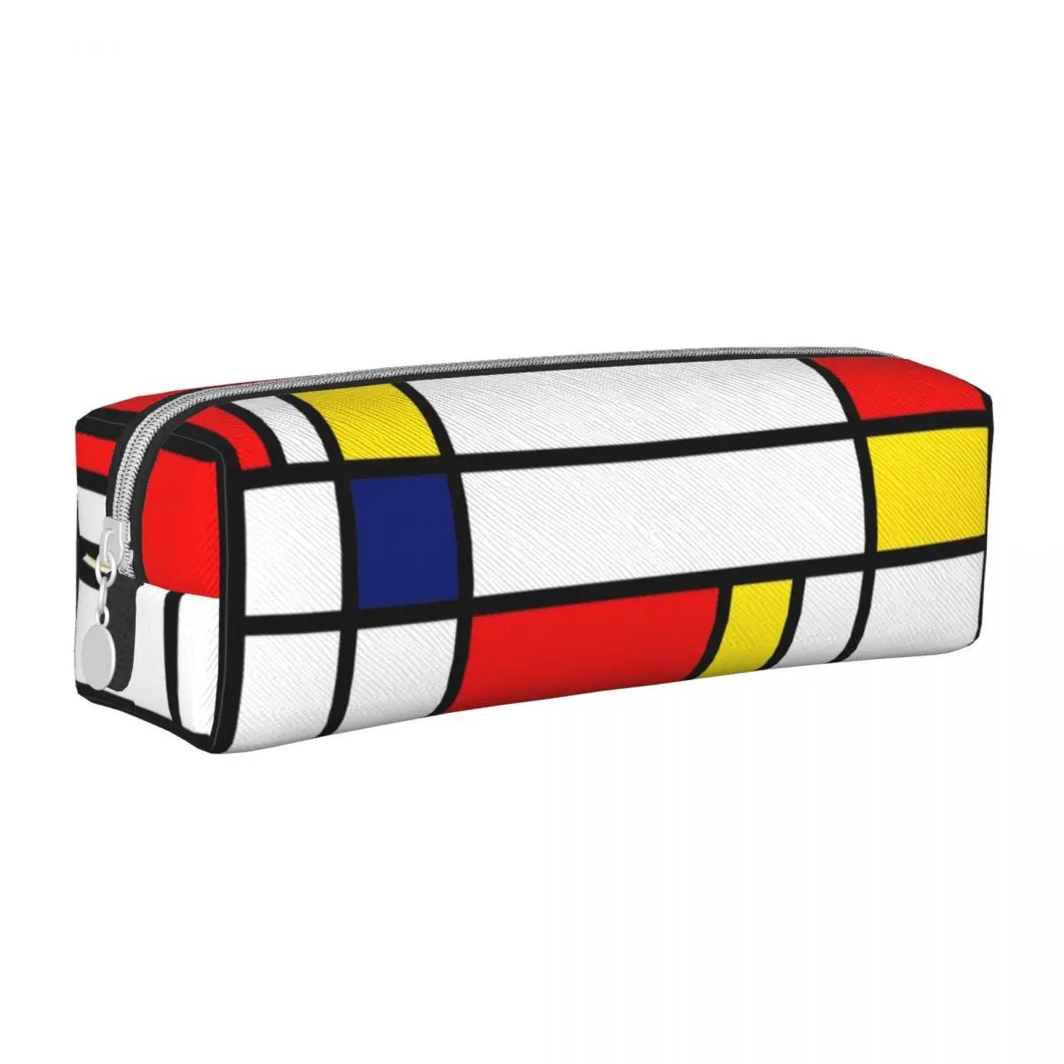 New Mondrian Art Abstract 60s Pencil Case Pencil Pouch Pen for Student Big Capacity Bag Students School Zipper Accessories