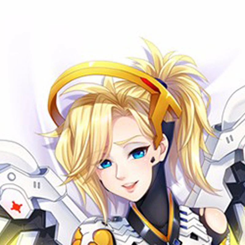 Dakimakura Anime Mercy Pillow Case Double-sided Print Of Life-size Body Pillowcase Gifts Cushion Cover
