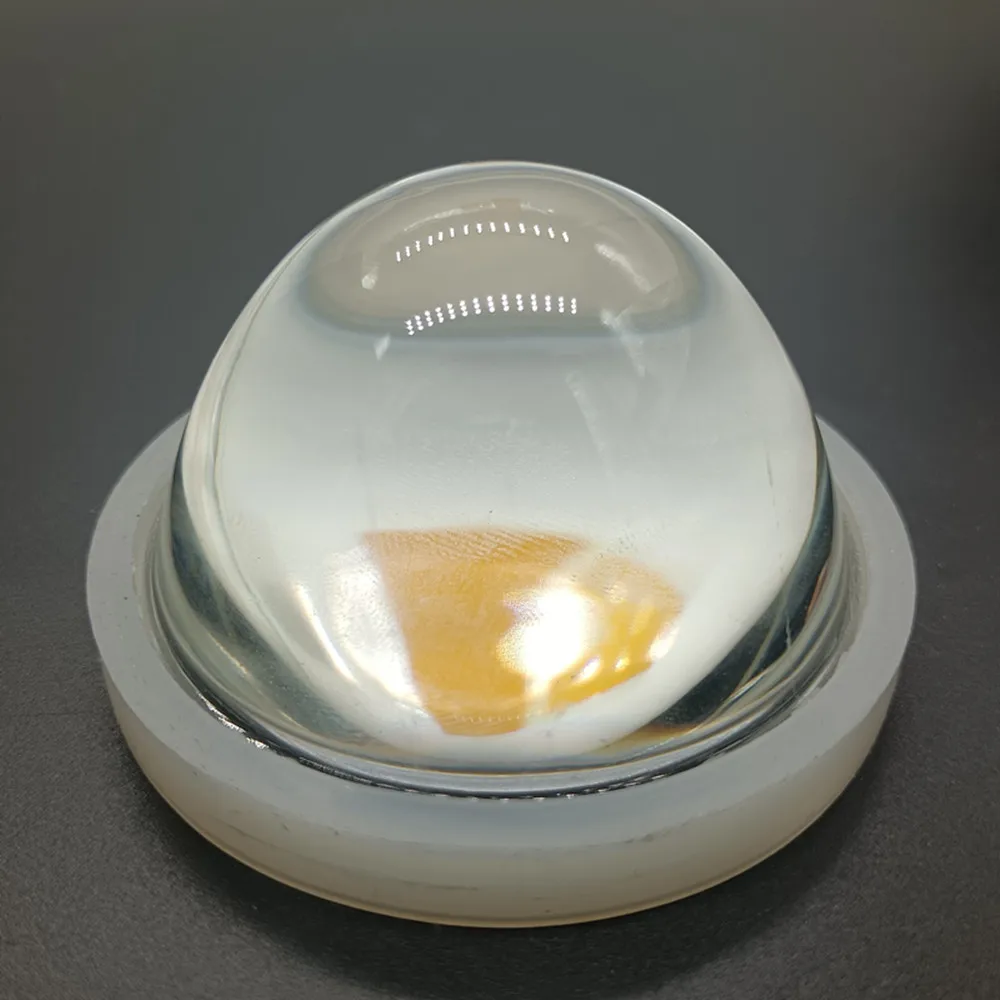 60 Degrees LED Lens Optical Glass 67mm+Reflector Collimator+Fixed Holder For 20W 30W 50W 100W High Power COB Chip image 5
