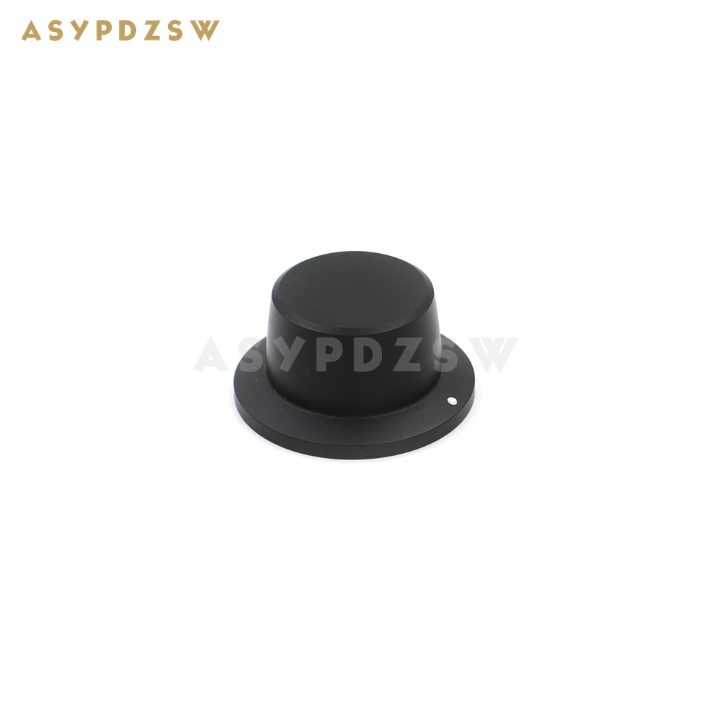 

1 PCS 44*22mm Amplifier Volume potentiometer Aluminum knob Straw hat High gloss Silver/Matte Silver/Black (Optional)