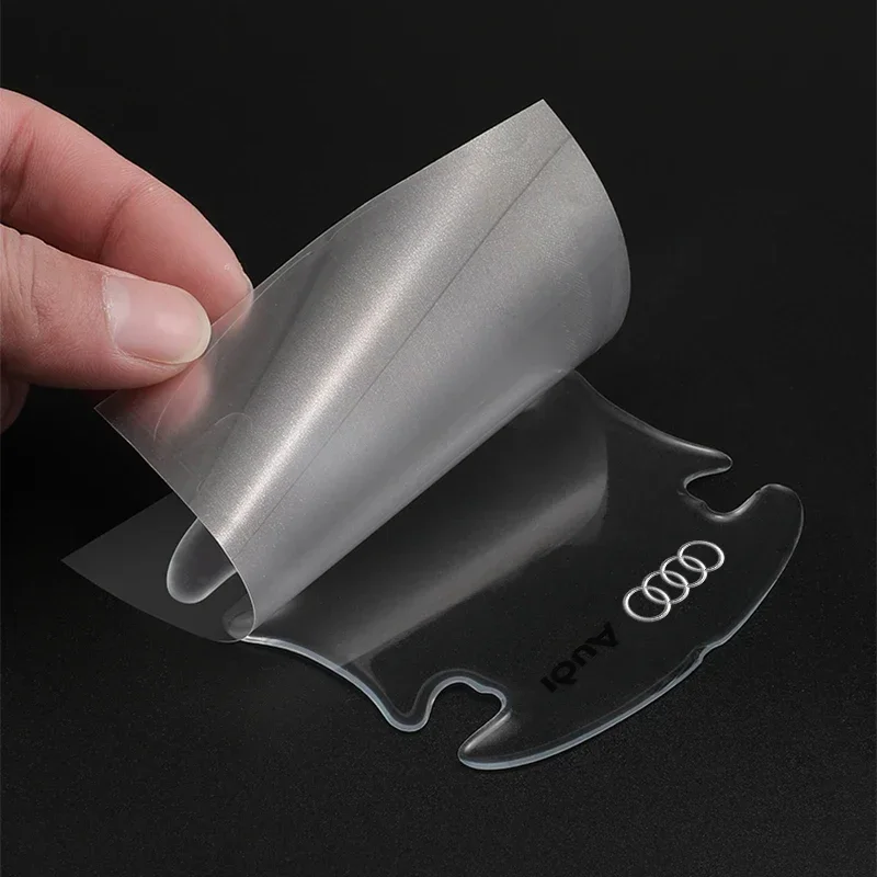 لأودي A4 B5 B6 A3 8P 8V 8L A5 A6 C6 C5 A1 A7 A8 Q2 Q3 TT باب السيارة حافة المضادة للخدش الاصطدام حماية قطاع ملصقات #6