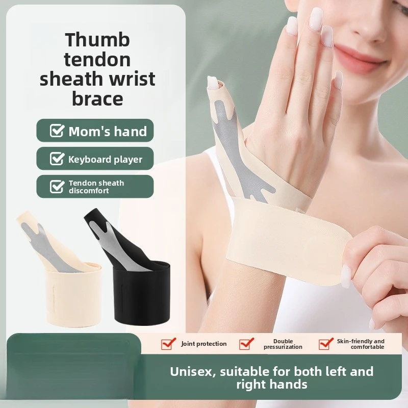 

New Elastic Thumb Support Brace - Waterproof Soft Thumb Compression Sleeves, Splint Protector Pain Relief Arthritis Tendonitis