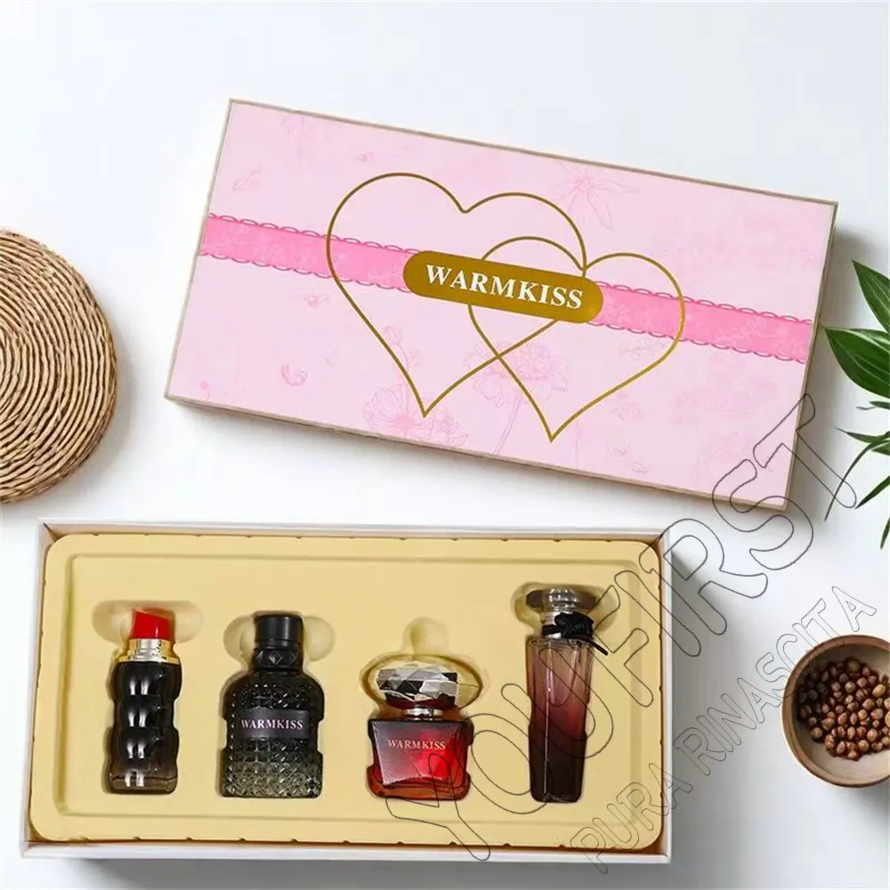 

Luxury Brand Gift Box 4Pcs Set Perfume Women Parfum Femme 110ml Perfumes De Mujer Originales Natural Floral Fruity Scent Spray