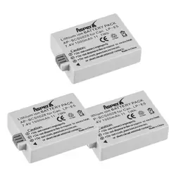 1500mAh LP E5 LPE5 LP-E5 Li-ion Bateria Battery for Canon EOS Rebel XS Rebel T1i Rebel XSi 1000D 500D 450D Kiss X3 X2  F Camera