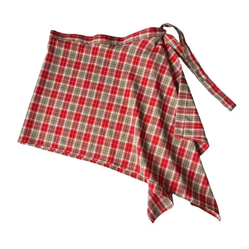 الهيب هوب متقلب البلايد تغطي الورك التفاف نصف تنورة الطبقات المئزر تنورة مع ضمادة غير متناظرة تنورة الشارع الشهير