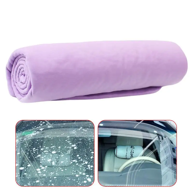 Car Wash Cloth Reusable Car Rags Exterior Car Wipes Car Detailing Drying Cloth Cleaning Tool Auto Wash Absorbent Rag Accessories