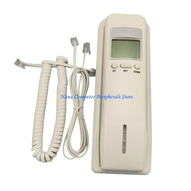 F68C Corded Telephone Desktop Telephone Fixed Telephone Caller Telephone Front Desk