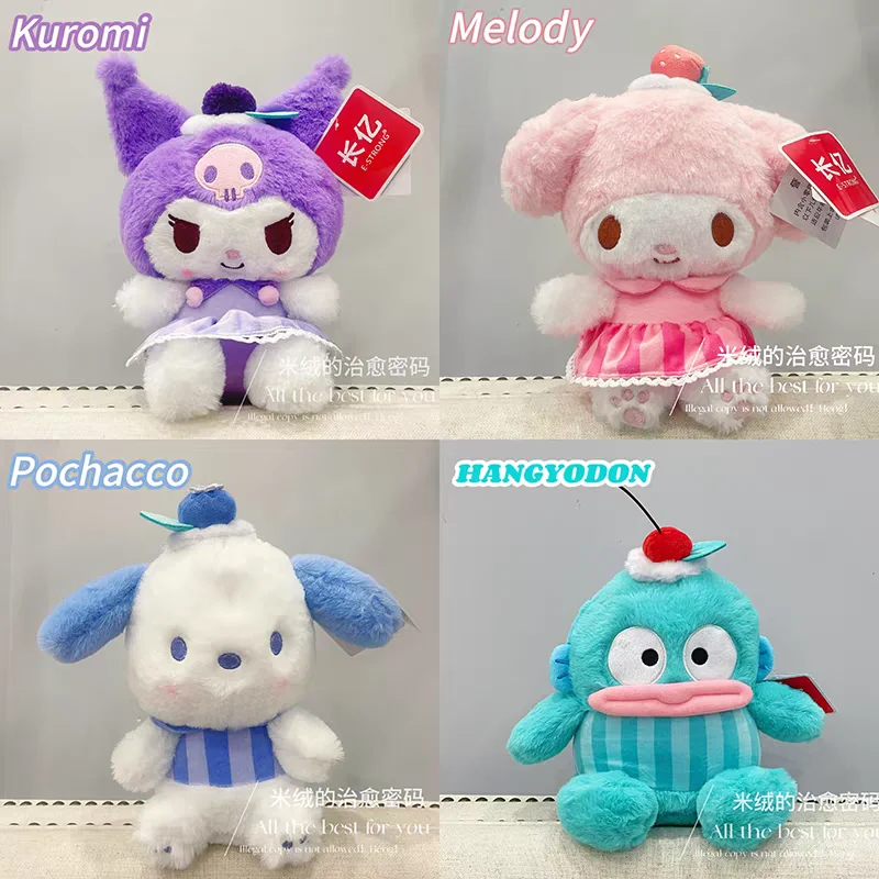 

Аниме Sanrio Hello Kitty Kuromi Melody Cinnamoroll Pochacco Kawaii мягкие плюшевые игрушки куклы подарок на день рождения для подруги