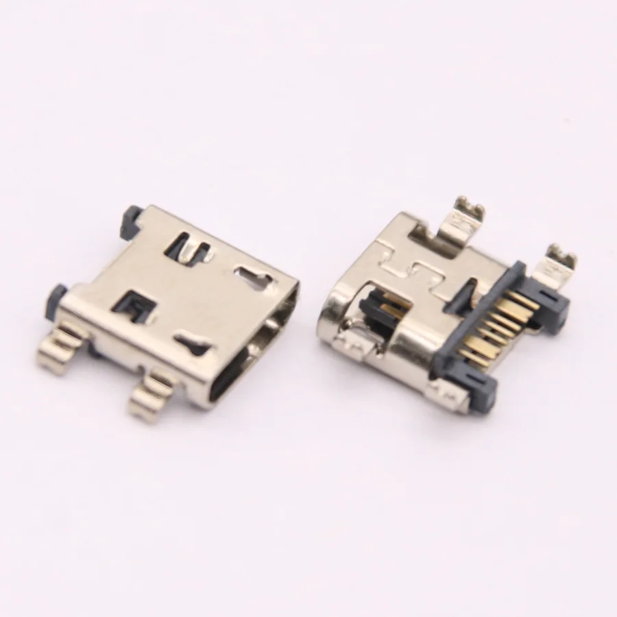 100pcs micro usb mini Charging port jack socket Connector for Samsung Galaxy Core I8260 I8262 I9192 S4 S5310 S5312 S6310 S6312