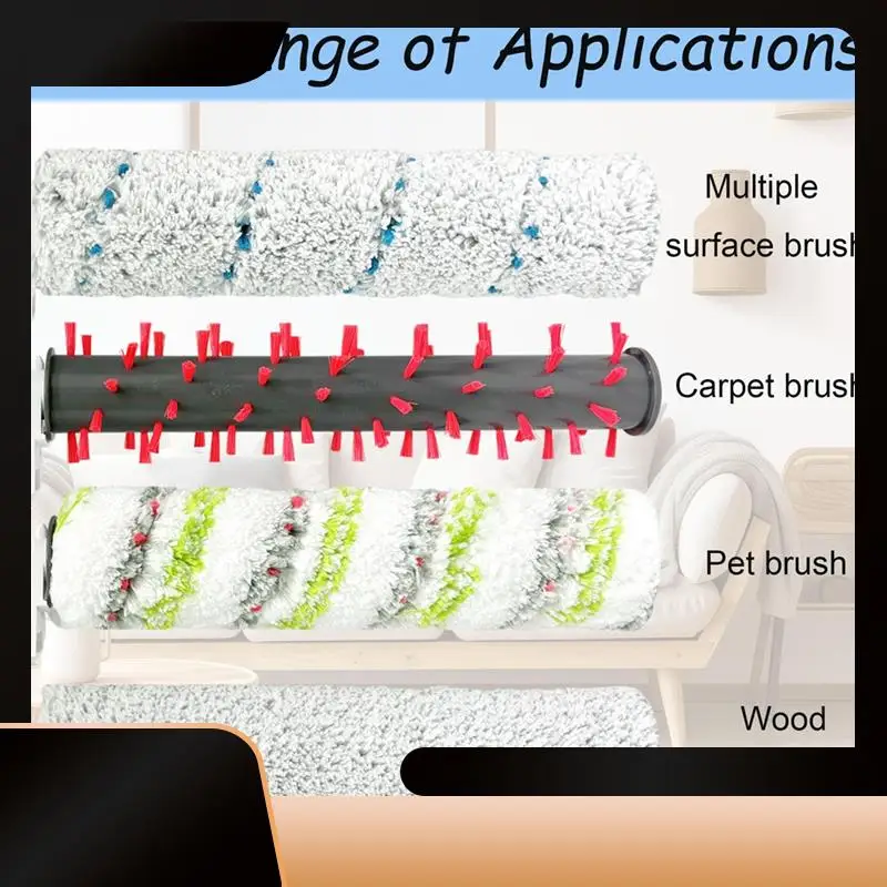 

Запасные части для Bissell Crosswave Hydrosteam 35151, вакуумная щетка в рулонах, щетка для чистки вакуумного фильтра-N38R