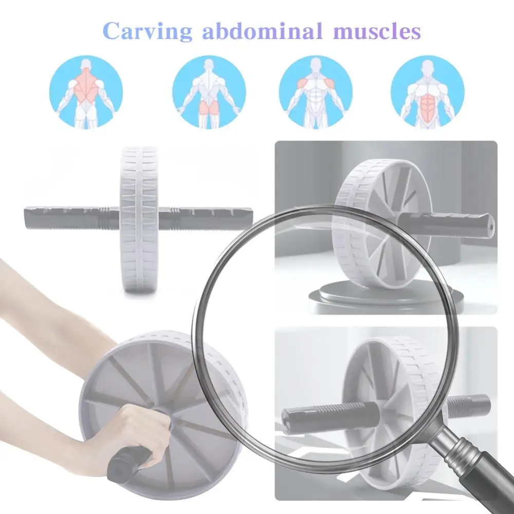 

Тренажер для пресса AB Roller Wheel, нескользящий, бесшумный, для укрепления мышц живота