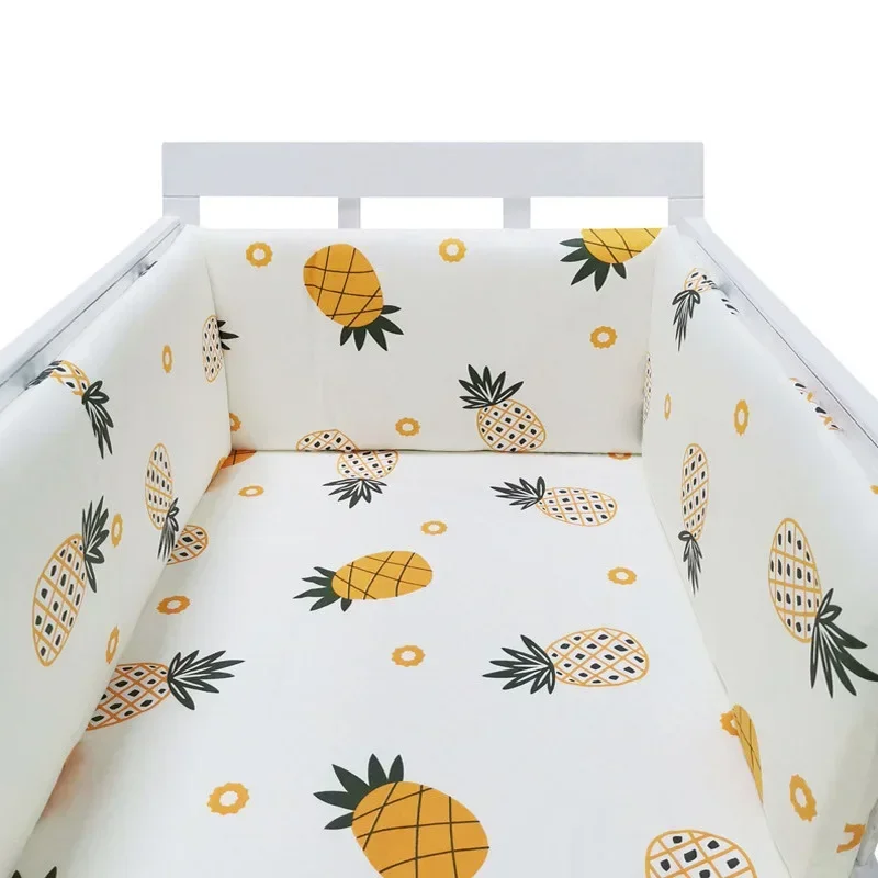 

200cmx30cm Newborn Bed Fence Baby Children Drop proof Cotton Bed Fence Cotton Crib Fence Ant collision and Anti drop Bumper