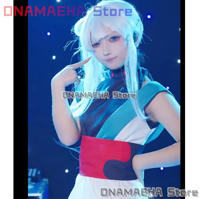 

ONAMAEHA*/Cosmic Princess Kaguya Kaguya Tsukimi Yachiyo Sakazaki Performance Dress Full Cosplay Set Anime Idol Stage Wear