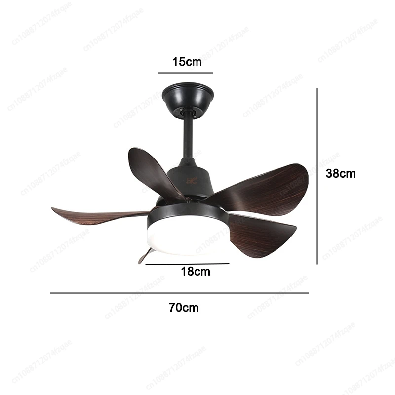 Simple Style Suitable For Dining Room And Living Room 22W Light Source/35W DC Motor Ceiling Fan Light 28 Inch Ceiling Fan Light