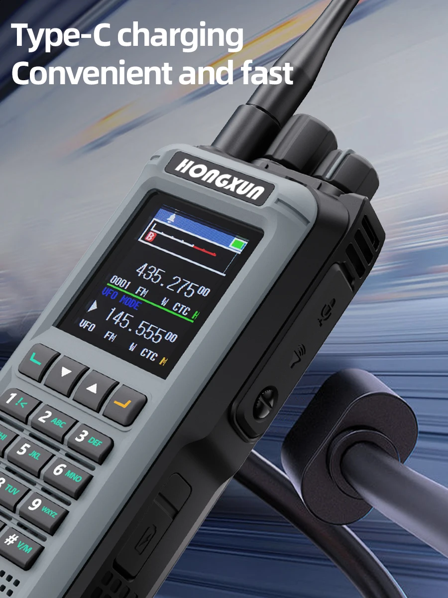 HX-8260 20 واط طويلة المدى جهاز إرسال محمول مقاوم للماء لاسلكي تخاطب مع IP54 5 كجم-20 كجم UHF VHF CTCSS/DCS مراقبة المسح #6