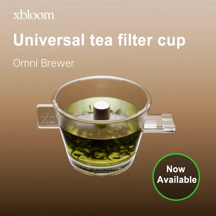 XBloom Taza de filtro de té transparente multiusos totalmente automática (compatible con la máquina de café pianista xBloom J15)