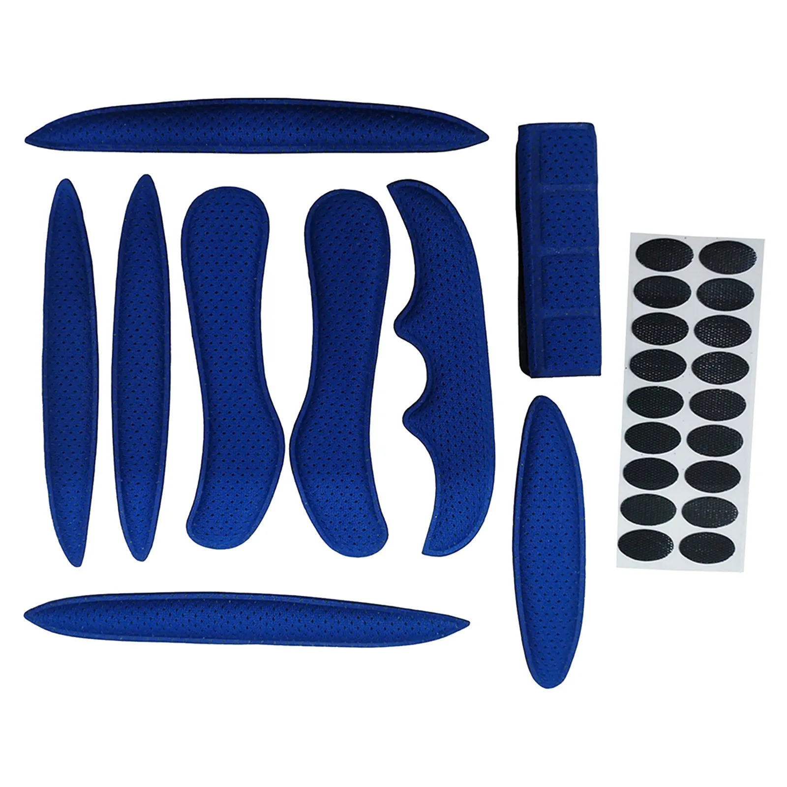 1Set Inner Pads Replacement Set Thickened Sponge Cycling Pad Absorption Cushion with Hook and Loop for Bike Riding