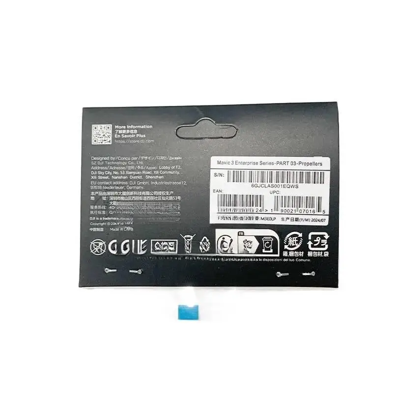 مراوح لـ DJI Mavic 3T/3E/3M سريعة الإصدار قابلة للطي شفرة خفيفة الوزن لاستبدال جناح المسمار مع العبوة