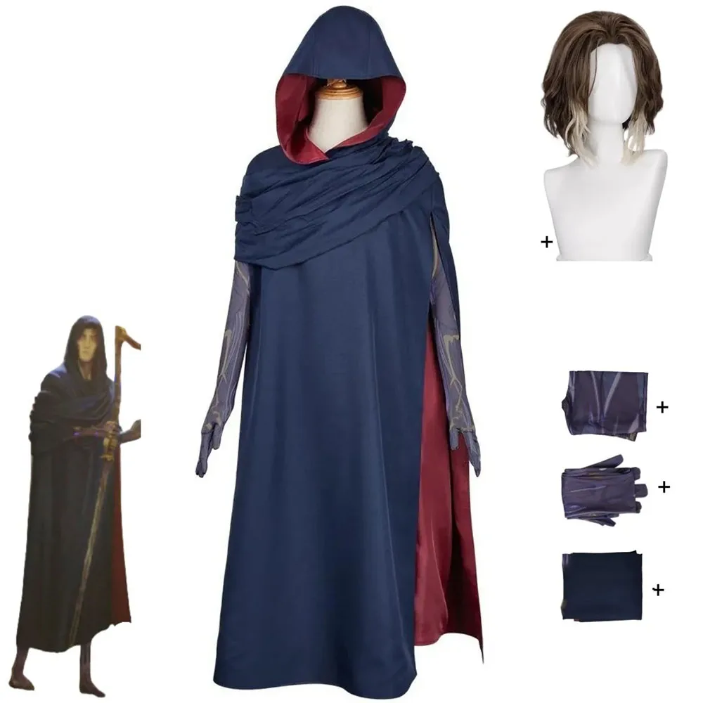 

LOL Arcane Season 2, машина Виктор, Геральда, игра, костюм для косплея, плащ, халат с капюшоном, перчатка, парик для взрослых, мужской костюм на Хэллоуин, Рождество