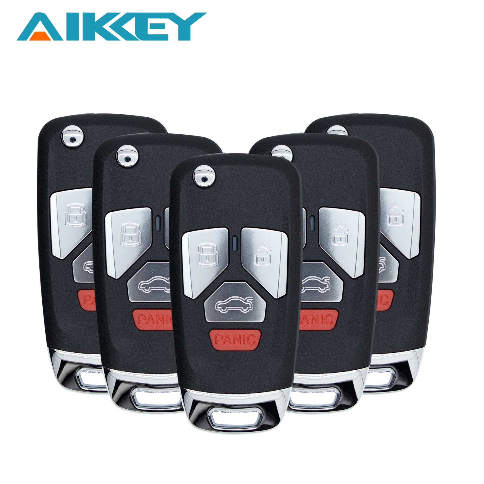 

AIKKEY K3 Universal 4 Buttons A Series Remote Car Key Fob for AIK Machine Remote Control Key Replacement