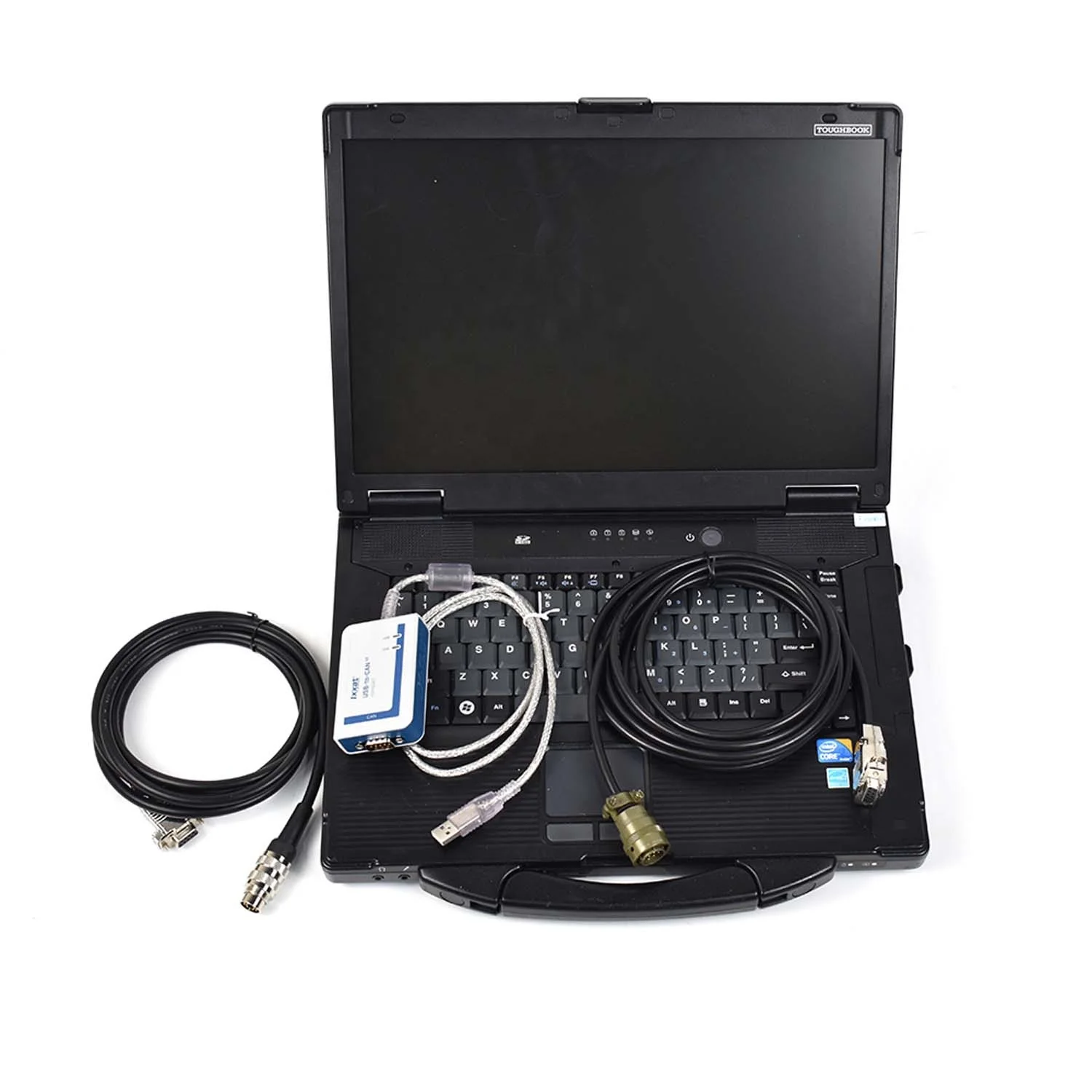 for MTU DIAGNOSTIC KIT (USB-to-CAN) MTU Diasys MEDC ECU4 Diagnostic Cable +controllers ADEC ECU9 Cable with CF53 laptop