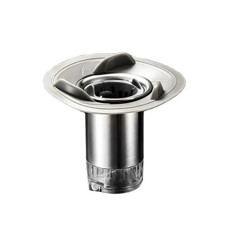 Hair Strainer Included Anti Odor Vortex Floor Drain Core 1Pcs Backflow Preventer for Home Shower Sink