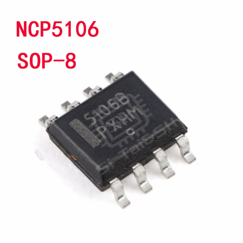 5 قطعة NCP5106 NCP5106BDR2G 5106B SOP-8 NCP1377BDR2G NCP1377B رقاقة متكاملة إدارة الطاقة IC