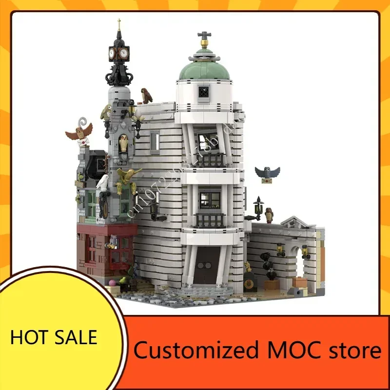 3270PCS Owl Post MOC Puzzle Creative Holiday StreetView CityArchitecture Birthdayal DIYAssembly Toy Christmas Gift for Adult Age