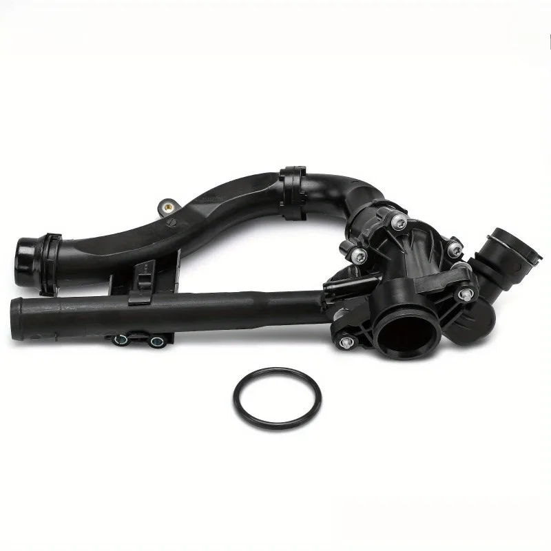 Engine Coolant Thermostat Housing Assy for Mercedes-Benz W205 C300 C180 C200 C350E GLC250 GLC300 GLC350E 2742000115,2742003100
