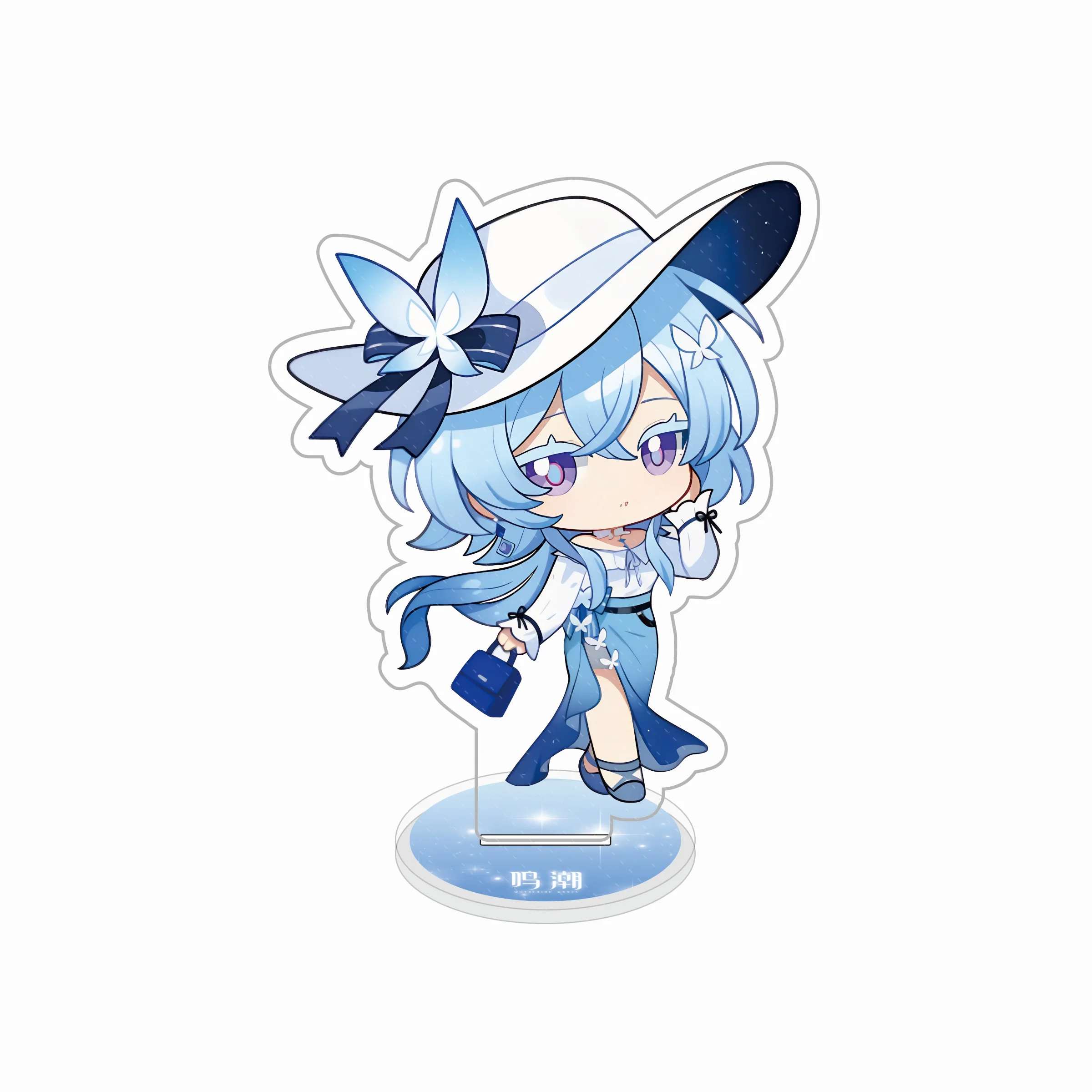 Wuthering Waves Jinhsi Gallery Figure Stand Model Plate Key Ring Changli Acrylic Standing Anime Zhezhi Xiangliiyao Gifts