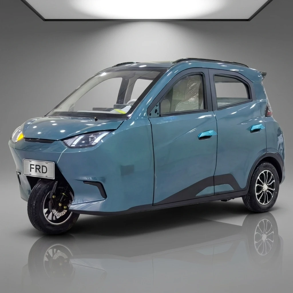 DXY closed electric tricycle with 3000W motor, suitable for short-distance travel as a means of transportation