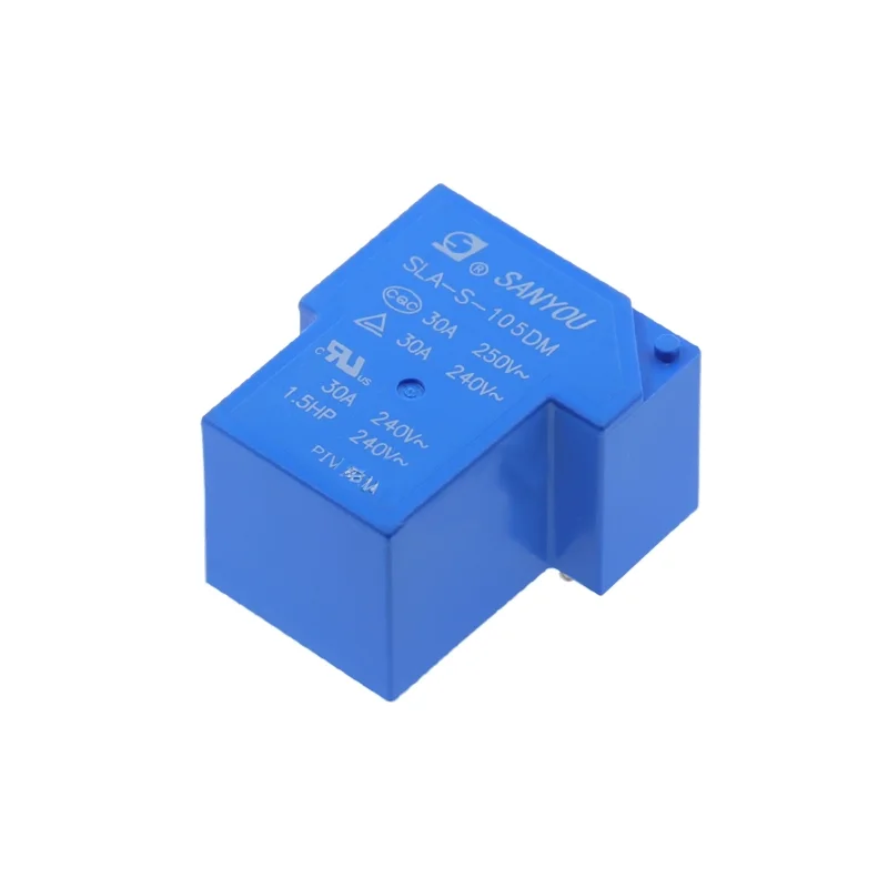 1pcs SLA-S-105/112/124DM Three friends relay 5 pin DC12V 30A250VAC a group of normally open