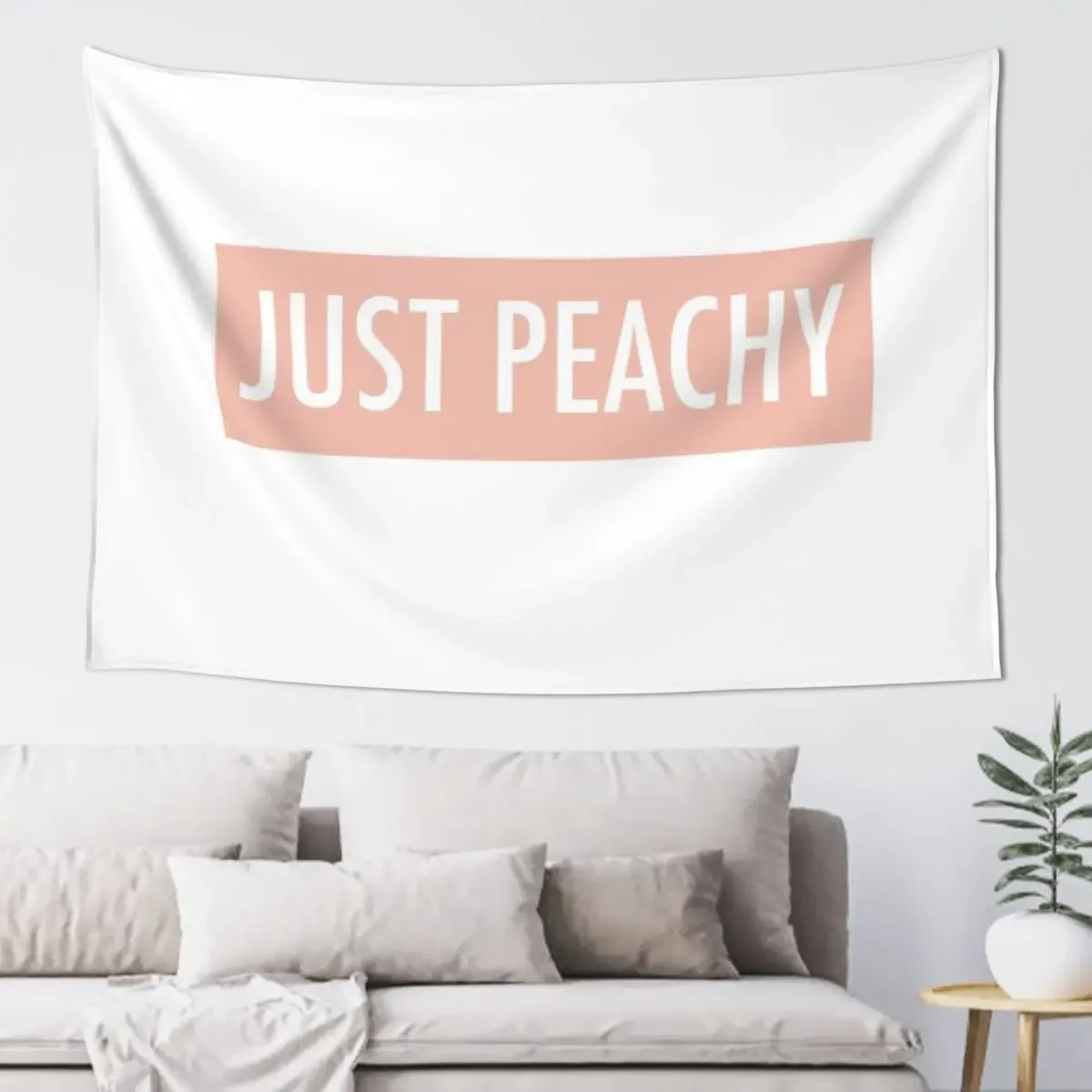 Just Peachy Tapestry House Decorations Decoration Aesthetic Tapestry