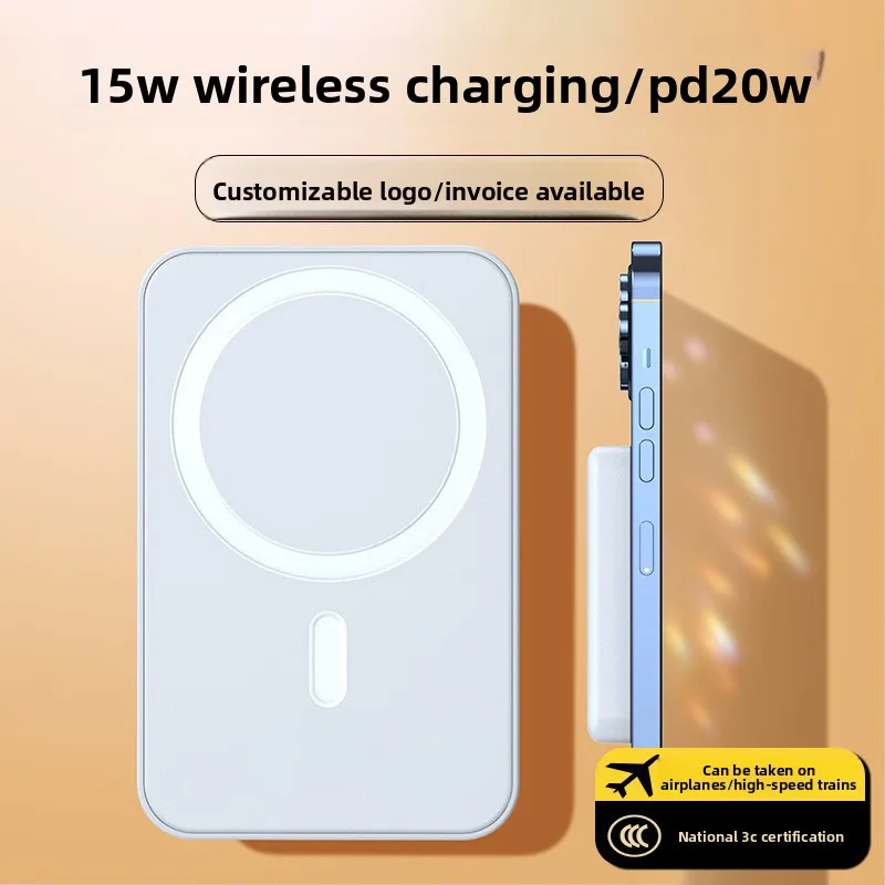 2026 PD20W Power Bank Magnetic 10000mAh Portable Wireless Fast Charging PowerBank for Magsafe for IPhone 17 15 Pro Max 16 Pro