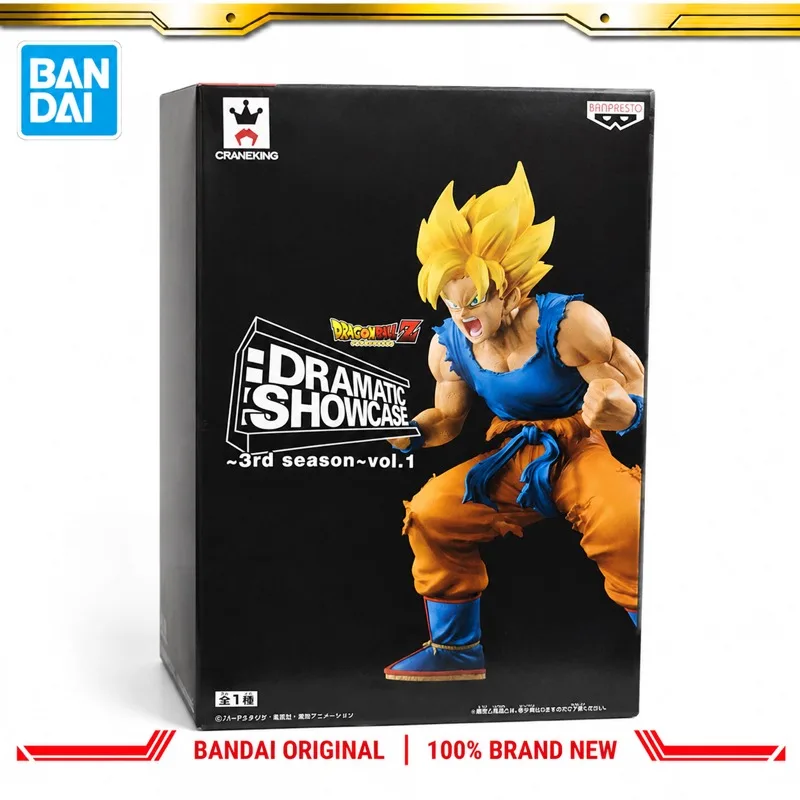 

In Stock Bandai Original Banpresto Dragon Ball Son Gokuu Action Figure Model Doll Brand New Boxed Anime Characters Toys Model