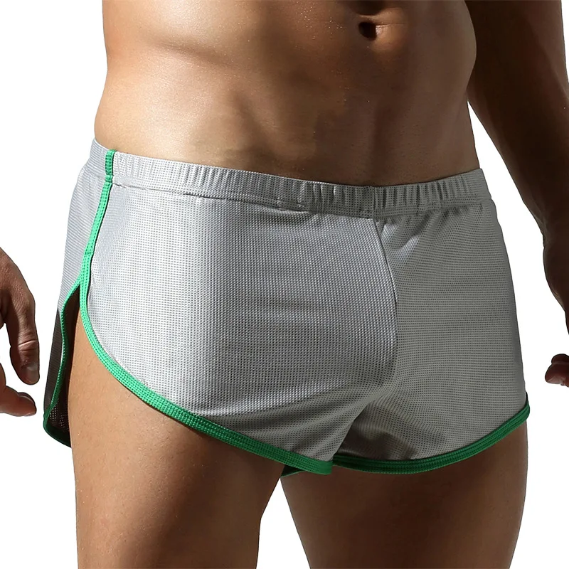 TAUWELL Men's Homewear Aro Shorts Low-Rise Sexy Pouch Ultra-Short Mesh Breathable Soft Running Short Fashion Board Shorts 2026