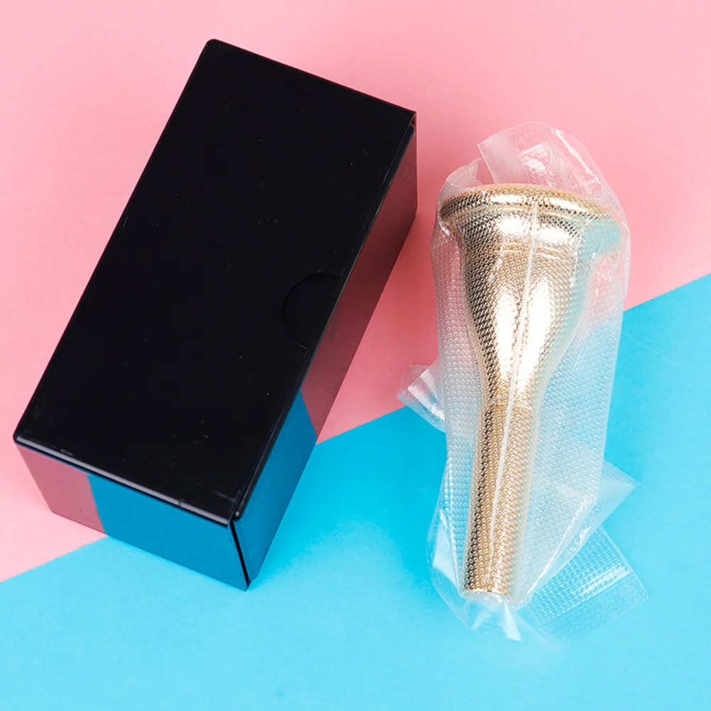 

Large Mouthpiece Sturdy Musical Instrument Accessory Tuba Brass Part Delicate Replacement Gold Plated