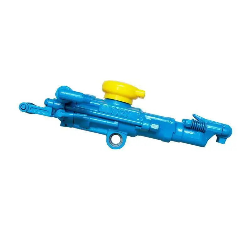 Heavy Duty Pneumatic Rock Drill 34 45mm Bore Diameter 5m Drilling Depth For Ore Mining Industrial Construction