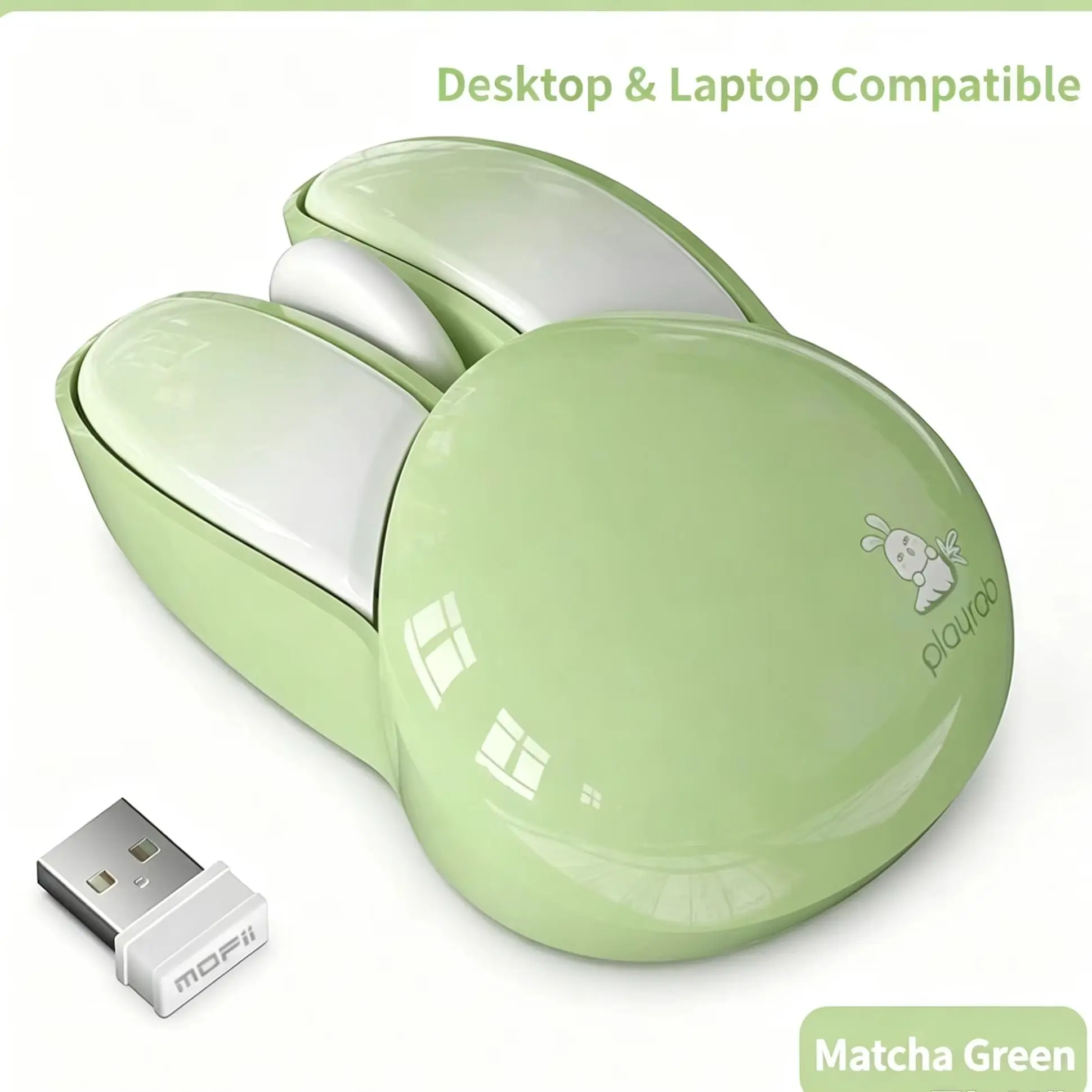 2.4G Wireless Ergonomic Cute Design grils Optical Mouse 3D Kwaill Silent Click Mouse As Gift For PC Computer Laptop Macbook