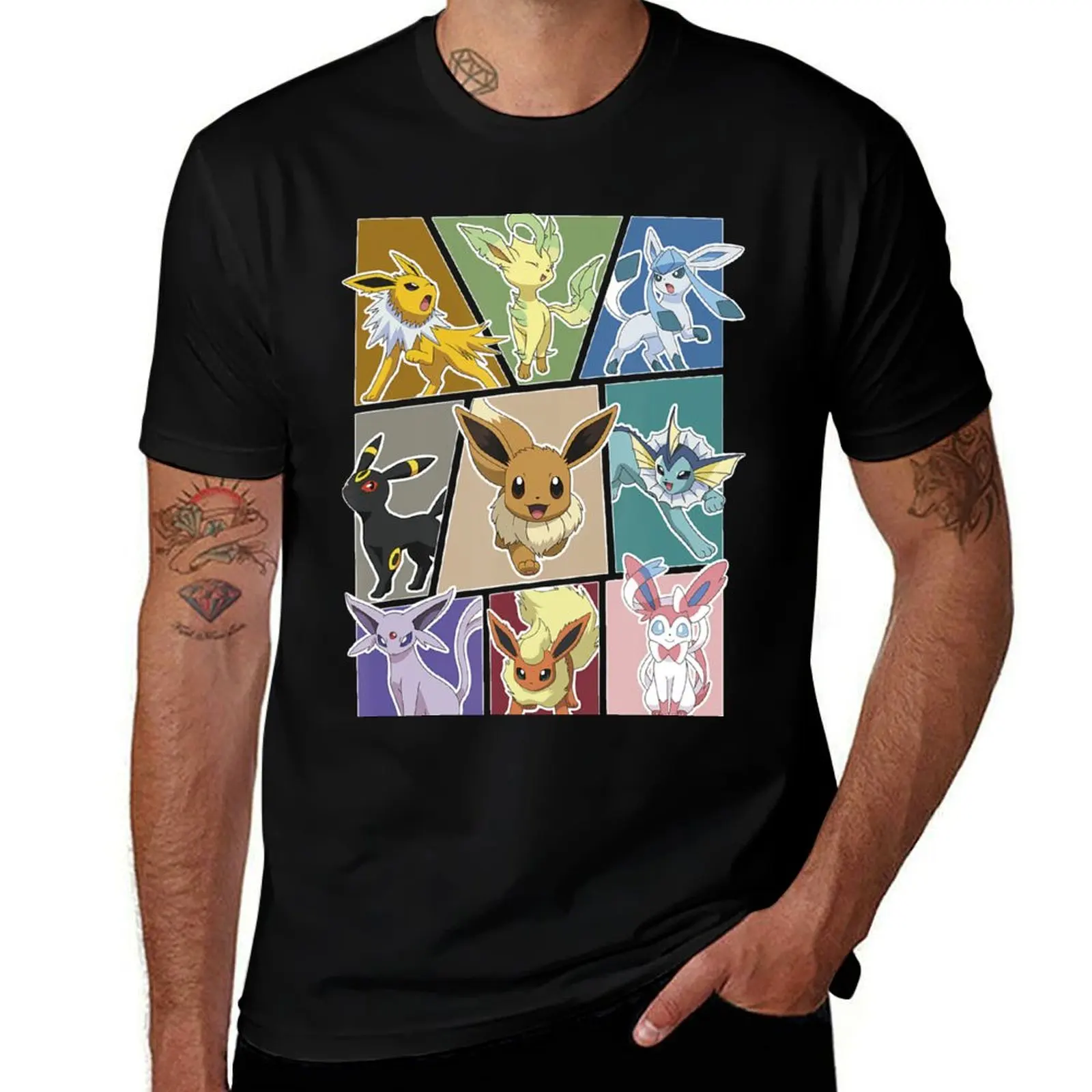 

Evolution éévéé T-Shirt essential t shirt Personalized t-shirt sports fans oversized t shirt mens graphic t-shirts hip hop