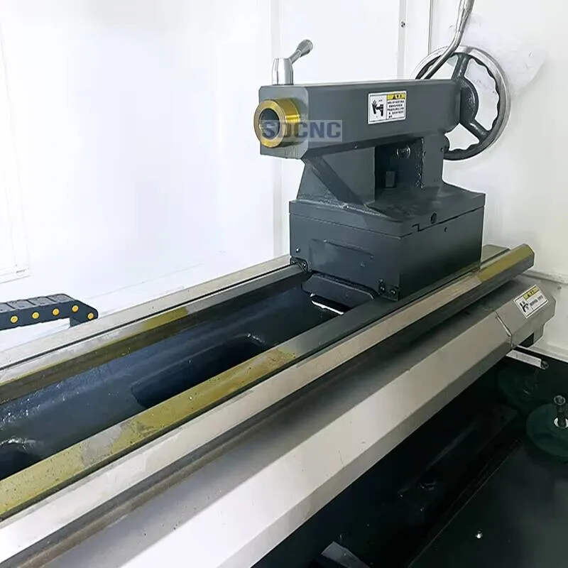 소형 2축 CNC 기계 Ck6136 평상형 수평 금속 선반 220V 새 제품