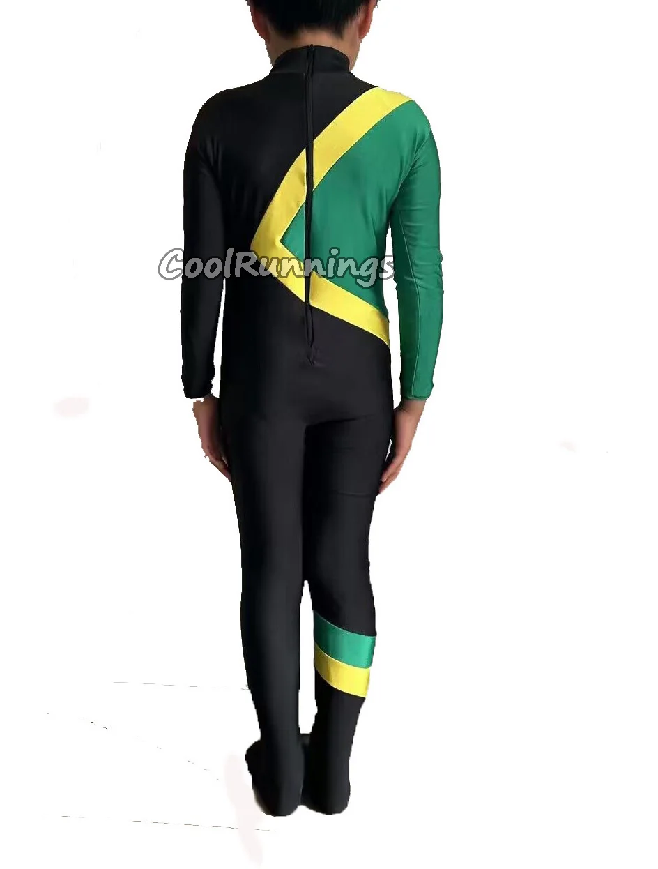 Halloween Fancy dress Party Kid children Cool Runnings Jamaican Bobsled Team Jamaica Bobsleigh Outfit