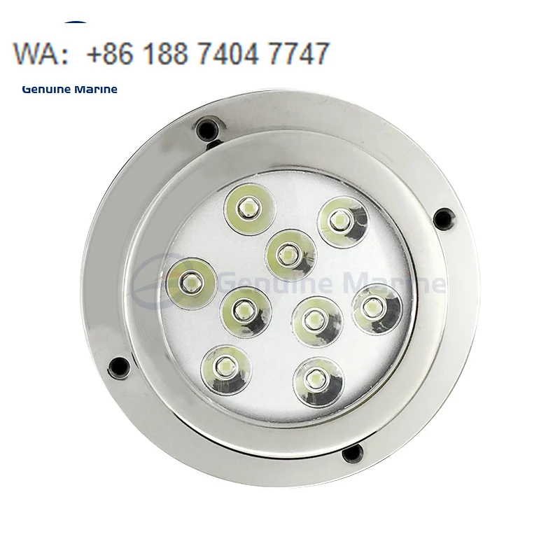 

Подводный светодиодный светильник RGB из алюминия, 12В, для поверхностного монтажа, для морских судов